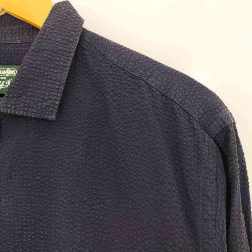 ギットマンブラザーズ GITMAN BROS. USA製 シアサッカー開襟シャツ メンズ  M